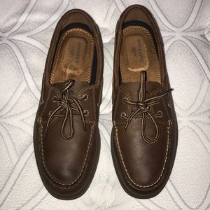 Mens Docker Boat Shoes Size 10